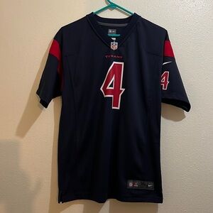 Nike NFL women’s Texans Watson # 4 short sleeve jersey. Size XL